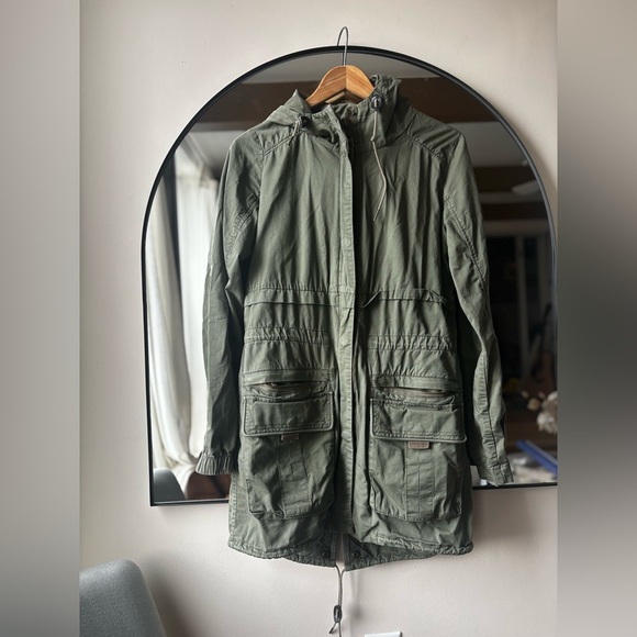 GARAGE | military parka | size s - Picture 3 of 5